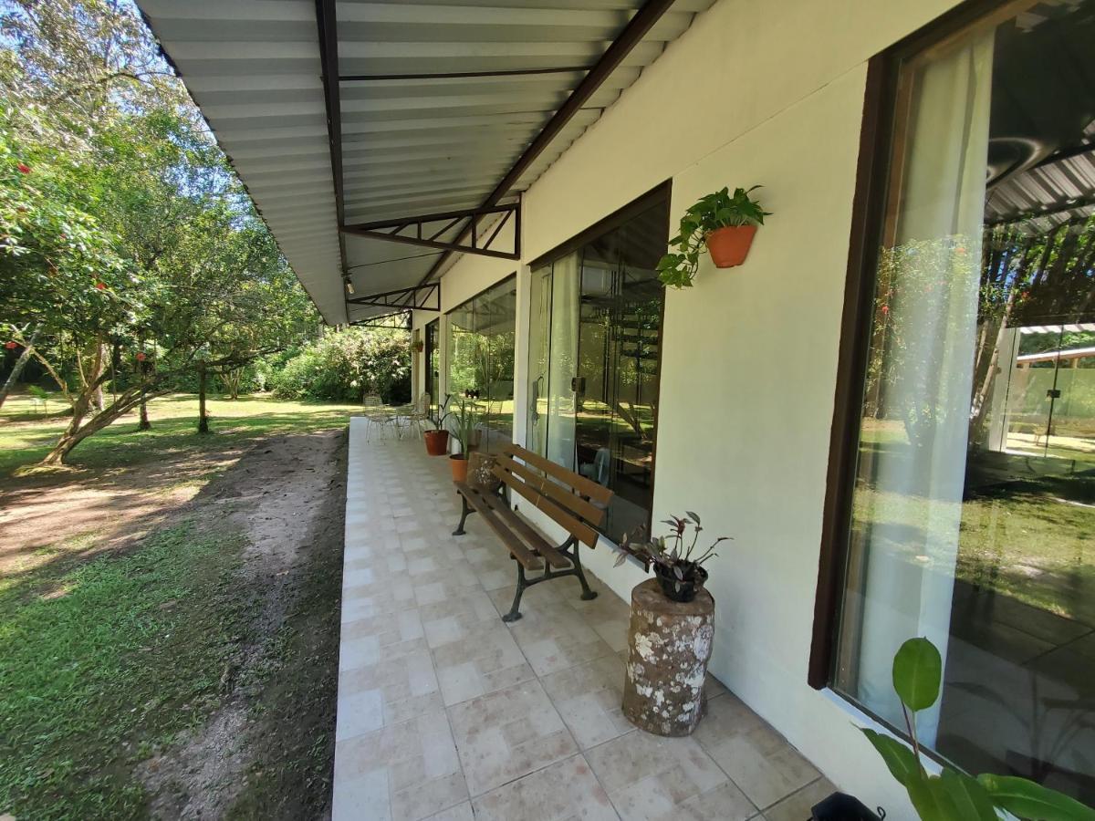 Ecoisa De Chacara - Casa De Vidro, Casa De Campo Morretes Exteriör bild