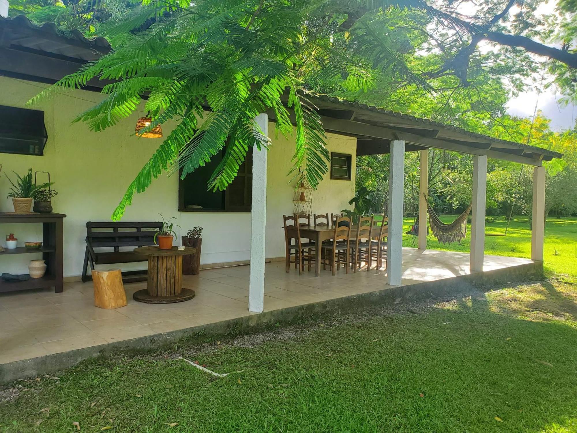 Ecoisa De Chacara - Casa De Vidro, Casa De Campo Morretes Exteriör bild